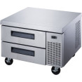 Base réfrigérée commerciale Chef Base à 2 tiroirs compatible GN 1/1 1219×820×635 mm | Adexa DCB48