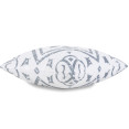 Kuddfodral 50x50cm Vit med Grått tryck | Siexa DPC50503 Kuddfodral 50x50cm Vit med Grått tryck | Siexa DPC50503