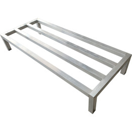 Rayonnage commercial en aluminium 1219 x 508 x 203 mm, charge admissible de 750 kg | Adexa DR12220