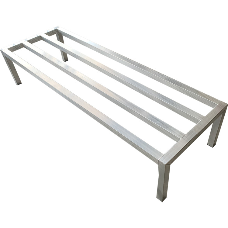 Rayonnage de stockage commercial en aluminium 1524 x 508 x 305 mm, charge admissible de 750 kg | Adexa DR15230