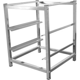Support pour lave-vaisselle avec 2 guides de panier pour lave-vaisselle de largeur 565-590 mm et de profondeur 600-700 mm | Adexa DWS02B