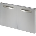 Fry top sur fond ouvert Électrique Nervuré 2 zones 12kW | Adexa Hotmax 900 EG921G