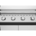 Barbecue à gaz professionnel 4 brûleurs avec brûleur latéral, armoire et grille de maintien au chaud 1330×570×1120 mm GPL | Adexa E34MJ12S52M45T45SB Barbecue à gaz professionnel 4 brûleurs avec brûleur latéral, armoire et grille de maintien au chaud 1330×570×1120 mm GPL | Adexa E34MJ12S52M45T45SB