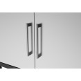 Barbecue à gaz professionnel 4 brûleurs avec brûleur latéral, armoire et grille de maintien au chaud 1330×570×1120 mm GPL | Adexa E34MJ12S52M45T45SB Barbecue à gaz professionnel 4 brûleurs avec brûleur latéral, armoire et grille de maintien au chaud 1330×570×1120 mm GPL | Adexa E34MJ12S52M45T45SB