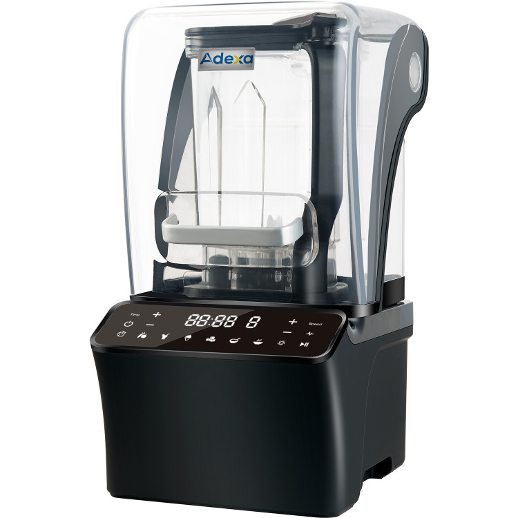 Blender professionnel avec enceinte insonorisée et mélange sous vide 1,2 litre 1500W | Adexa E9