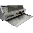 Bac à copeaux électrique 1,3 kW, plateau de table 380 mm | Adexa ECW1