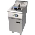 Friteuse électrique professionnelle sur pied, cuve unique 25 L, 400 × 700 × 964 mm | Adexa EF21L