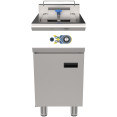 Friteuse électrique professionnelle sur pied, cuve unique 25 L, 400 × 700 × 964 mm | Adexa EF21L