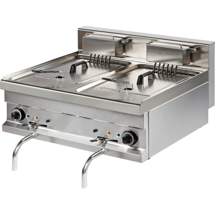 Friteuse électrique professionnelle 2x11 litres 18,0kW  | Adexa Hotmax 700 EF721S