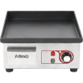 Plancha Professionnelle Lisse 360x380mm Plaque émaillée 1.5kW Electrique | Adexa EG3638 Plancha Professionnelle Lisse 360x380mm Plaque émaillée 1.5kW Electrique | Adexa EG3638