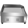 Plaque de cuisson électrique chromée professionnelle 4400 W 730 × 470 × 240 mm | Adexa EG820DCHROME