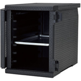Porte-plats de boulangerie isotherme à 6 niveaux en EPP pour plateaux de 400 × 600 mm et 540 × 765 × 687 mm | Adexa EPP4060T6