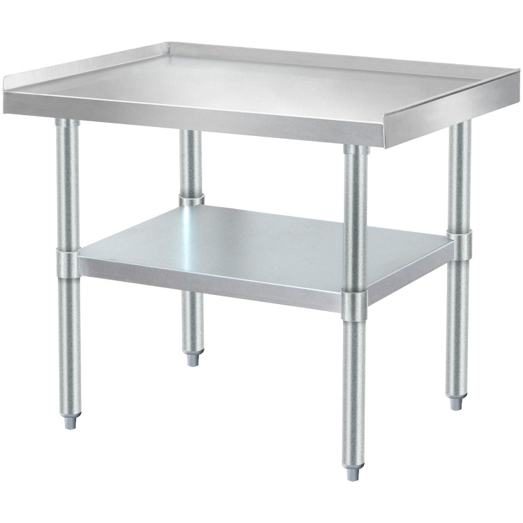 Support d'équipement/table basse avec dosseret 3 côtés 600x760x600mm | Adexa ES4187660