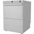 Lave-verres professionnel avec panier de 350 mm et pompe de rinçage | Adexa EVW12 - FABRIQUÉ EN EUROPE