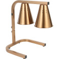 Chauffe-plats professionnel GN1/1 – 2 lampes chauffantes 430×560×305 mm 500 W Or | Adexa EWL03G2 Chauffe-plats professionnel GN1/1 – 2 lampes chauffantes 430×560×305 mm 500 W Or | Adexa EWL03G2