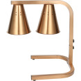 Chauffe-plats professionnel GN1/1 – 2 lampes chauffantes 430×560×305 mm 500 W Or | Adexa EWL03G2 Chauffe-plats professionnel GN1/1 – 2 lampes chauffantes 430×560×305 mm 500 W Or | Adexa EWL03G2