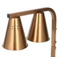 Chauffe-plats professionnel GN1/1 – 2 lampes chauffantes 430×560×305 mm 500 W Or | Adexa EWL03G2 Chauffe-plats professionnel GN1/1 – 2 lampes chauffantes 430×560×305 mm 500 W Or | Adexa EWL03G2