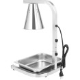 Chauffe-plats professionnel GN1/2 – 1 lampe chauffante 230×560×305 mm 250 W Argent | Adexa EWL03S1 Chauffe-plats professionnel GN1/2 – 1 lampe chauffante 230×560×305 mm 250 W Argent | Adexa EWL03S1
