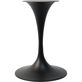 Pied de table rond en fonte noire Ø510x720mm | Adexa F015A