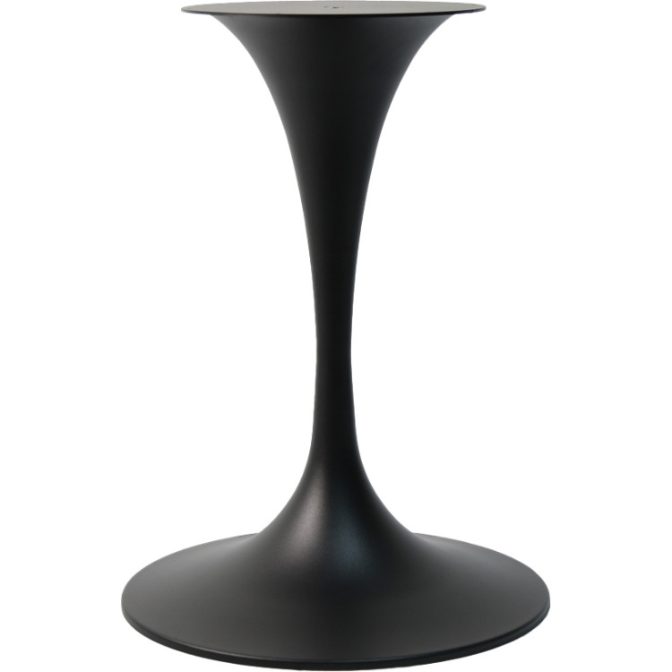 Pied de table rond en fonte noire Ø510x720mm | Adexa F015A