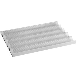 Four Baguette / Plaque De Cuisson Du Pain Français Aluminium 600x400x80mm | Adexa FBR6040
