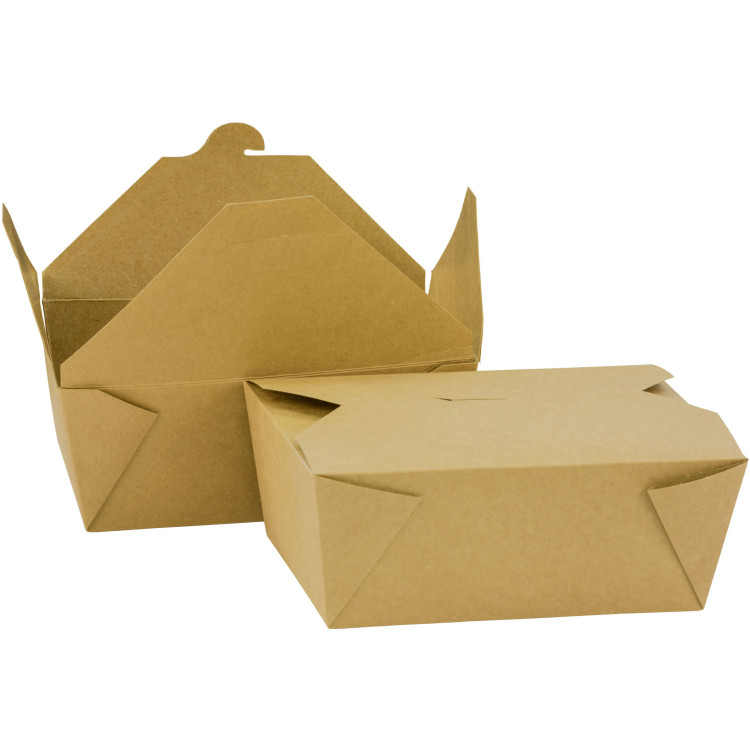 Contenants jetables à emporter de qualité B, 200 pièces, 2927 ml | Adexa FC4 B GRADE
