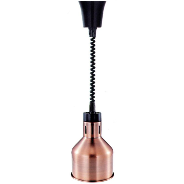 Lampe chauffante Premium Rise & Fall Dome Bronze ⌀175mm | Adexa FLB01B