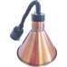 Lampe chauffante Premium Rise & Fall Dome Bronze ⌀195mm | Adexa FLF01B