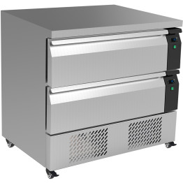 Réfrigérateur-congélateur de comptoir FlexDrawer 905 x 700 x 840 mm 4 x GN1/1 | Adexa CBF92