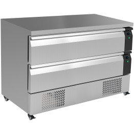 Réfrigérateur-congélateur de comptoir FlexDrawer 1230 x 700 x 840 mm 6 x GN1/1 | Adexa CBF122