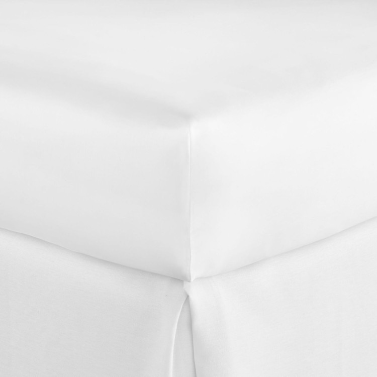 Exclusivité Drap sur papier 90x200cm 100% Bomull 300TC Vit | Siexa FS902001