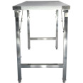 Table de travail pliante en acier inoxydable 1000x600x850mm | Adexa FW4187645