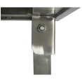 Table de travail pliante en acier inoxydable 1000x600x850mm | Adexa FW4187645