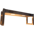 Portique de chauffage pour lampes à quartz commerciales à un niveau, 900 mm | Adexa FWL091