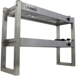 Portique de chauffage pour lampes à quartz commerciales à 2 niveaux, 900 mm | Adexa FWL092 Portique de chauffage pour lampes à quartz commerciales à 2 niveaux, 900 mm | Adexa FWL092