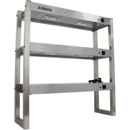 Portique de chauffage pour lampes à quartz commerciales à 3 niveaux, 900 mm | Adexa FWL093 Portique de chauffage pour lampes à quartz commerciales à 3 niveaux, 900 mm | Adexa FWL093