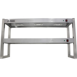 Portique de chauffage pour lampes à quartz commerciales à 2 niveaux, 1200 mm | Adexa FWL122 Portique de chauffage pour lampes à quartz commerciales à 2 niveaux, 1200 mm | Adexa FWL122