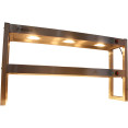 Portique de chauffage pour lampes à quartz commerciales à 2 niveaux, 1200 mm | Adexa FWL122