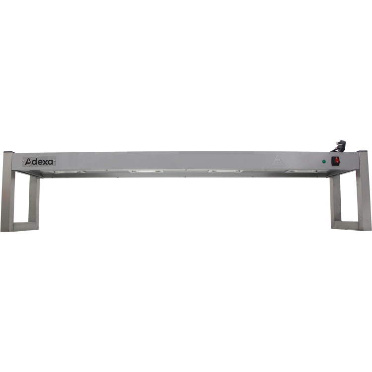 Portique de chauffage de lampes à quartz commerciales à un niveau, 1500 mm | Adexa FWL151