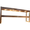 Portique de chauffage pour lampes à quartz commerciales à 2 niveaux, 1500 mm | Adexa FWL152