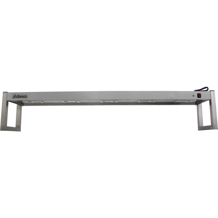 Portique de chauffage pour lampes à quartz commerciales à un niveau, 1800 mm | Adexa FWL181