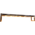 Portique de chauffage pour lampes à quartz commerciales à un niveau, 1800 mm | Adexa FWL181