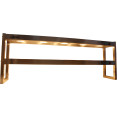 Portique de chauffage de lampes à quartz commerciales à 2 niveaux, 1800 mm | Adexa FWL182
