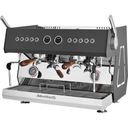 Machine à café expresso professionnelle haut de gamme 2 groupes 678 × 528 × 550 mm Gris foncé | Adexa LAFRANCO112