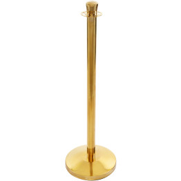 Poteau en Corde avec Boule 320x1000mm Or | Adexa GBP02B