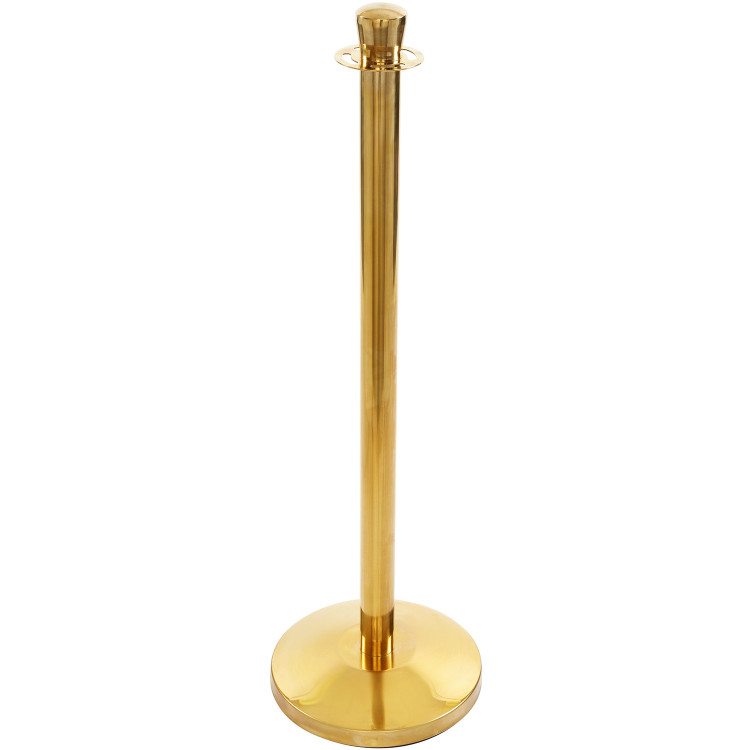 Poteau en Corde avec Boule 320x1000mm Or | Adexa GBP02B