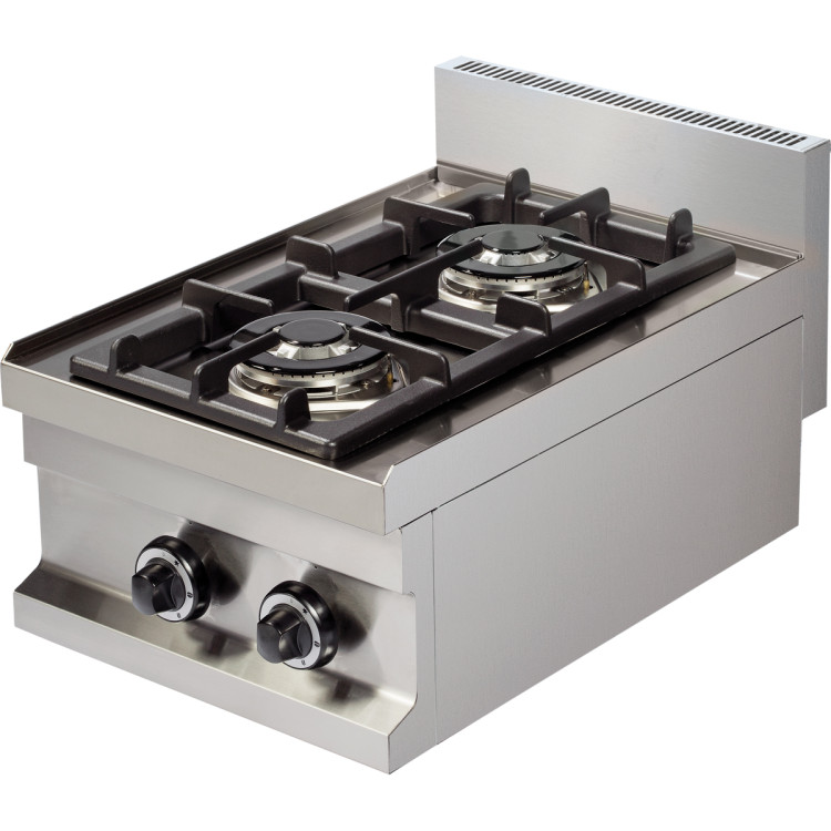 Cuisinière à gaz 2 feux 7,2kW | Adexa Hotmax 600 GC604
