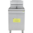 Friteuse à gaz professionnelle autonome, cuve unique 44 L, dimensions : 533 x 868 x 1145 mm | Adexa GF5