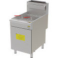 Friteuse à gaz professionnelle autonome, cuve unique 44 L, dimensions : 533 x 868 x 1145 mm | Adexa GF5