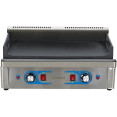 Gril électrique professionnel 1 zone 2,3 kW, plaque lisse en fonte | Adexa GP5530GW